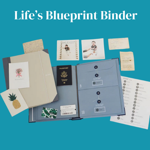 Life's Blueprint Binder